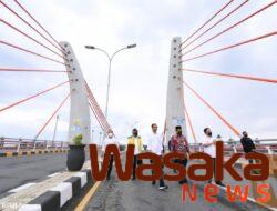 Jembatan Sei Alalak Banjarmasin, Jembatan Lengkung Pertama Di Indonesia Diresmikan Jokowi